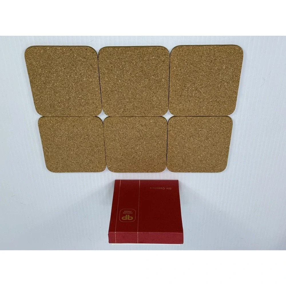 Whiskey Label 6 Coasters Made In Ireland Picture Press Limited